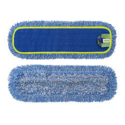 Моп микрофибры Velcro Duotex MicroWet, синий, 47см (40)