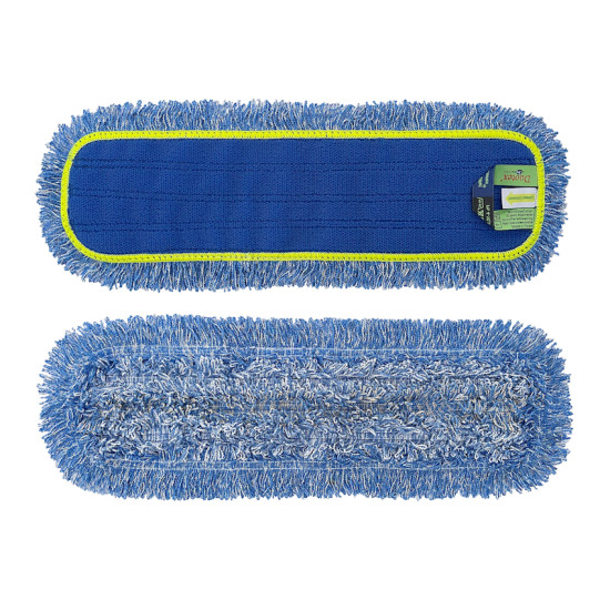 Моп микрофибры Velcro Duotex MicroWet, синий, 47см (40)