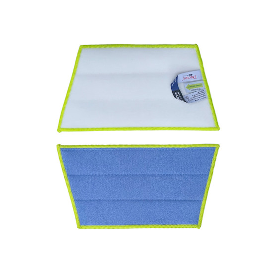 Моп микрофибры Velcro Duotex Shine, синий, 30см (40)