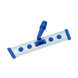 Держатель для мопа алюминий Velcro MOPATEX, синий, 40см (12)