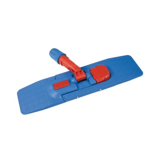 Держатель для мопа с магнитом пластиковый PONGAL, синий/красный, 11x40см (10)