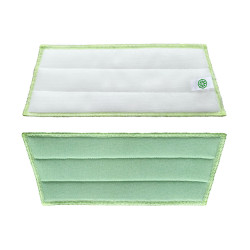 Моп микрофибры Velcro IPC GLASS, зеленый, 30см (50)