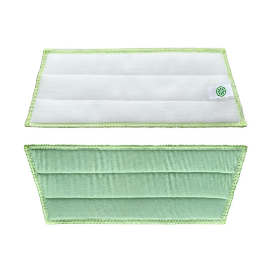 Моп микрофибры Velcro IPC GLASS, зеленый, 30см (50)