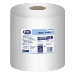 Roku dvieļi Grite Standart Maxi 300 PLUS, balināti, 1-kārt., 6gab, Ø20