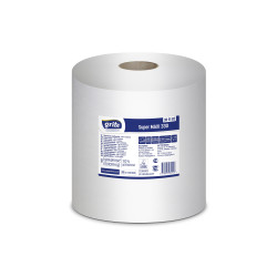 Roku dvieļi Grite Super Maxi 300, balti, 1-kārt., 6gab, Ø20