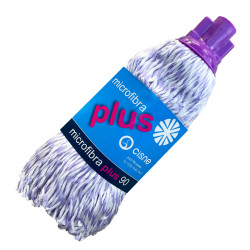 Mops mikrošķiedras ar bārkstīm CISNE Plus 90, vītnes stiprinājums, violēts, 150g (24)