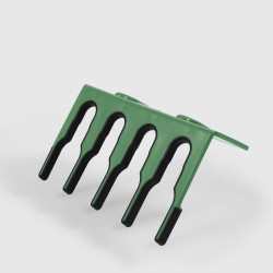 Sienas turētājs HBC, Zaļa, 206mm