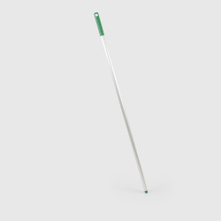 Рукоятка алюминиевая с конусной тонкой резьбой HBC, зелёная, 136см (12)