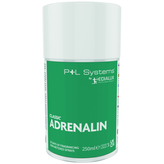 Gaisa atsvaidzinātājs P+L CLASSIC Adrenalin, 250ml (12)