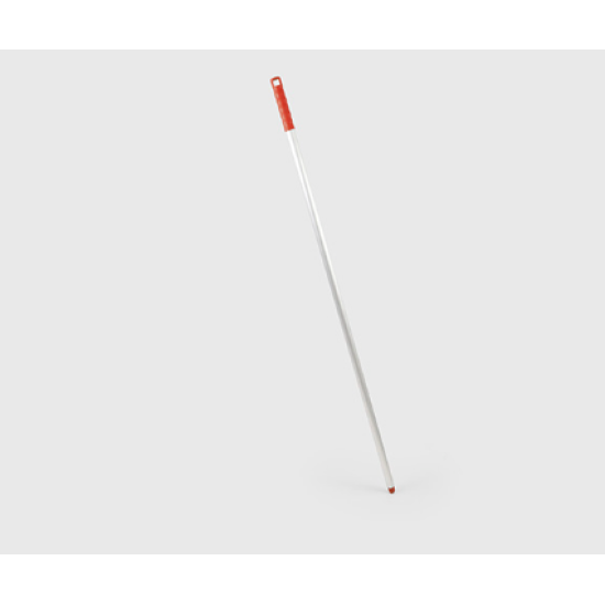 Рукоятка алюминиевая с конусной тонкой резьбой HBC, красная, 136см (12)