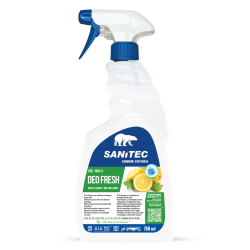 Gaisa atsvaidzinātājs ar smaku novēršanu Sanitec DEO FRESH Mint and Lemon, 750ml (6)