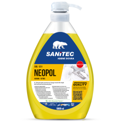 Trauku mazgāšanas līdzeklis koncentrēts Sanitec NEOPOL Citrus, 1L (6)