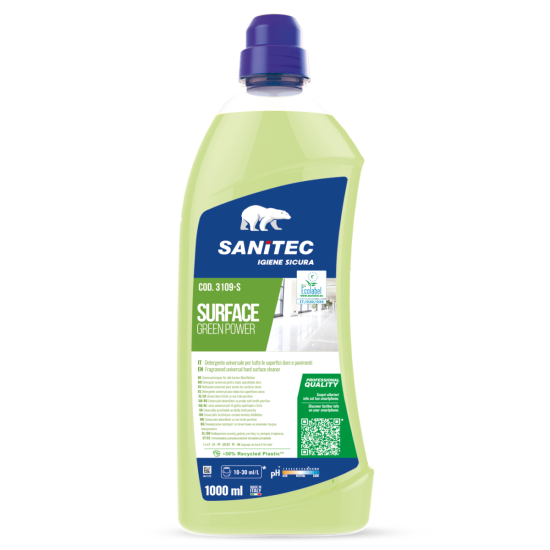 Экологическое универсальное моющее средство Sanitec GREEN POWER Surface, 1л (6)