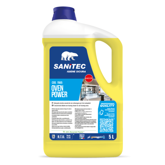 Mazgāšanas līdzeklis konvekcijas krāsnīm Sanitec OVEN POWER, 5L (2)