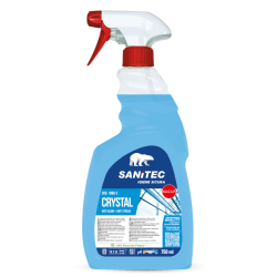 Stiklu tīrīšanas līdzeklis Sanitec CRYSTAL, 750ml (6)