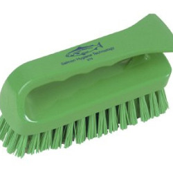 Щётка для чистки поверхностей HBC, с ручкой, зелёная, 154мм (12)