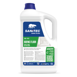 Универсальное моющее средство для полов Sanitec IGIENIC FLOOR Mint and Lemon, 5л (2)