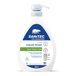 Ekoloģiskās šķidrās ziepes Sanitec GREEN POWER Liquid Soap, 600ml (6)