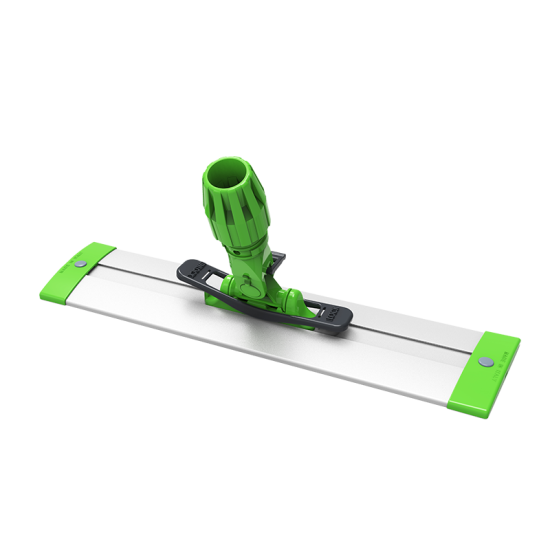Держатель для мопа алюминий со сдвижной системой Velcro IPC X RAIL SLIDE, зеленый, 60см (20)