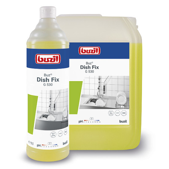 Trauku mazgāšanas līdzeklis BUZIL G530 Dish Fix, 10L