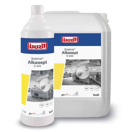 Дезинфицирующее чистящее средство BUZIL D445 Budenat Alkasept, 10л