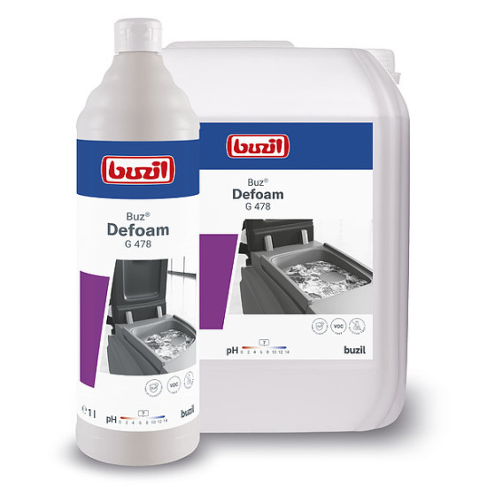 Нейтрализатор пены BUZIL G478 Buz Defoam, 1л (12)