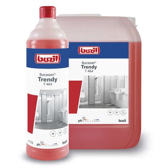 Skābi saturošs tīrīšanas līdzeklis BUZIL T464 Bucasan Trendy, 1L (12)