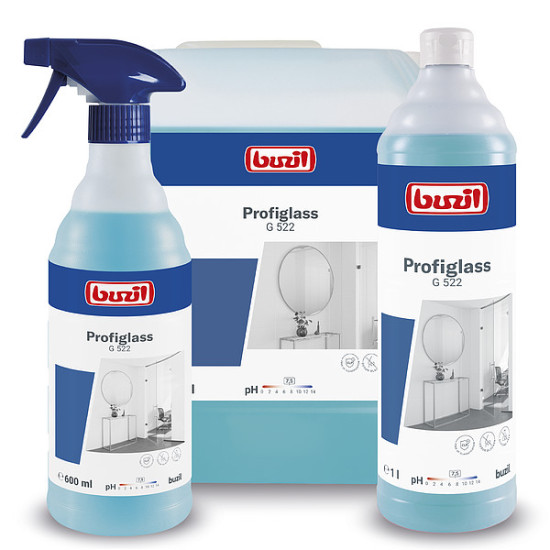 Stiklu tīrīšanas līdzeklis BUZIL G522 Profiglass, 600ml (12)