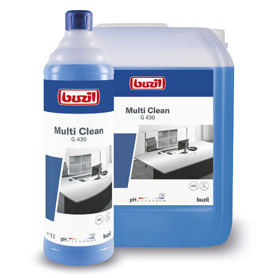 Universāls sārmains tīrīšanas līdzeklis BUZIL G430 Multi Clean, 1L (12)