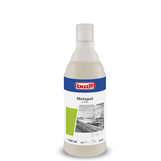 Очиститель поверхностей, полироль BUZIL G505 Metapol, 600мл (12)