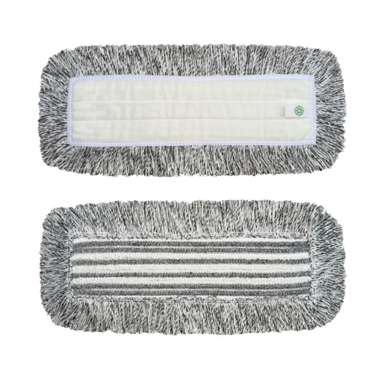 Моп микрофибры Velcro IPC Supacle, серый/белый, 40см (50)