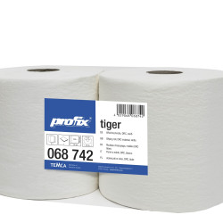 Ткань целлюлозная Profix Tiger DRC 80, белая, 350 листов, 2шт
