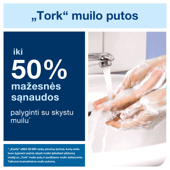 Жидкое мыло Tork Premium Mild 6x1л эконом