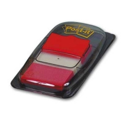 Закладки 3M Post-it "680-1", Red, Прозрачные