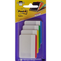 Закладки Post-it "Durable Filing Tabs", Multicolor, Угловые