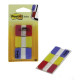 Закладки 3M Post-it "686RYB", Multicolor, Суперпрочное крепление