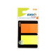 Стикеры-закладки Stick'N "21039", Orange & Yellow, Не оставляющие следов