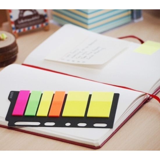 Закладки-индексы Stick'N "21070", Multicolor, Цветовая кодировка