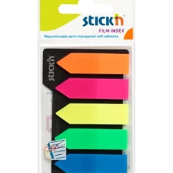 Маркеры StickN 21143 стрелки неоновые 125шт