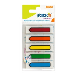 Индексные закладки Stick'N "21464", Multicolor, Многоразовые.