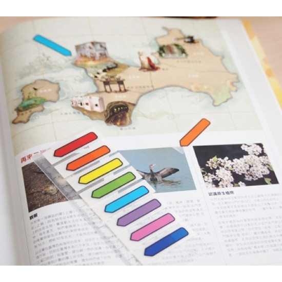 Индексные закладки Stick'N "21464", Multicolor, Многоразовые.