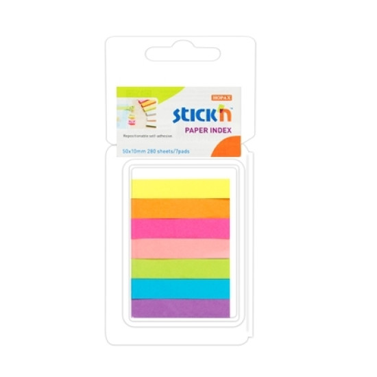Индекс-флажки Stick'N "21618", Neon, Для эффективной организации