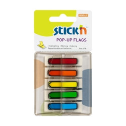 Закладка StickN 26003 Указатели 45x12мм 5x30л Стрелки в блистере