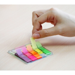 Маркеры Stick'N "26004", Multicolor, С надписью "Sign Here"