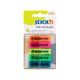 Маркеры Stick'N "26004", Multicolor, С надписью "Sign Here"