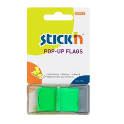 Индексные карточки StickN 26011 многоразовые лайм