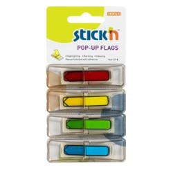 Закладки Stick'N "26018", Multicolor, Со стрелками.
