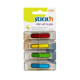 Закладки Stick'N "26018", Multicolor, Со стрелками.