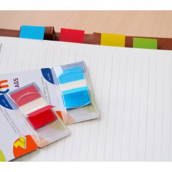 Индексные закладки Stick'N "26021", Red, Reusable.