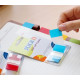 Индексные закладки Stick'N "26021", Red, Reusable.